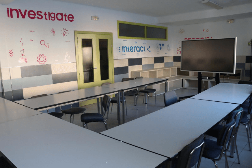 Laboratorio y espacio de experimentación del colegio